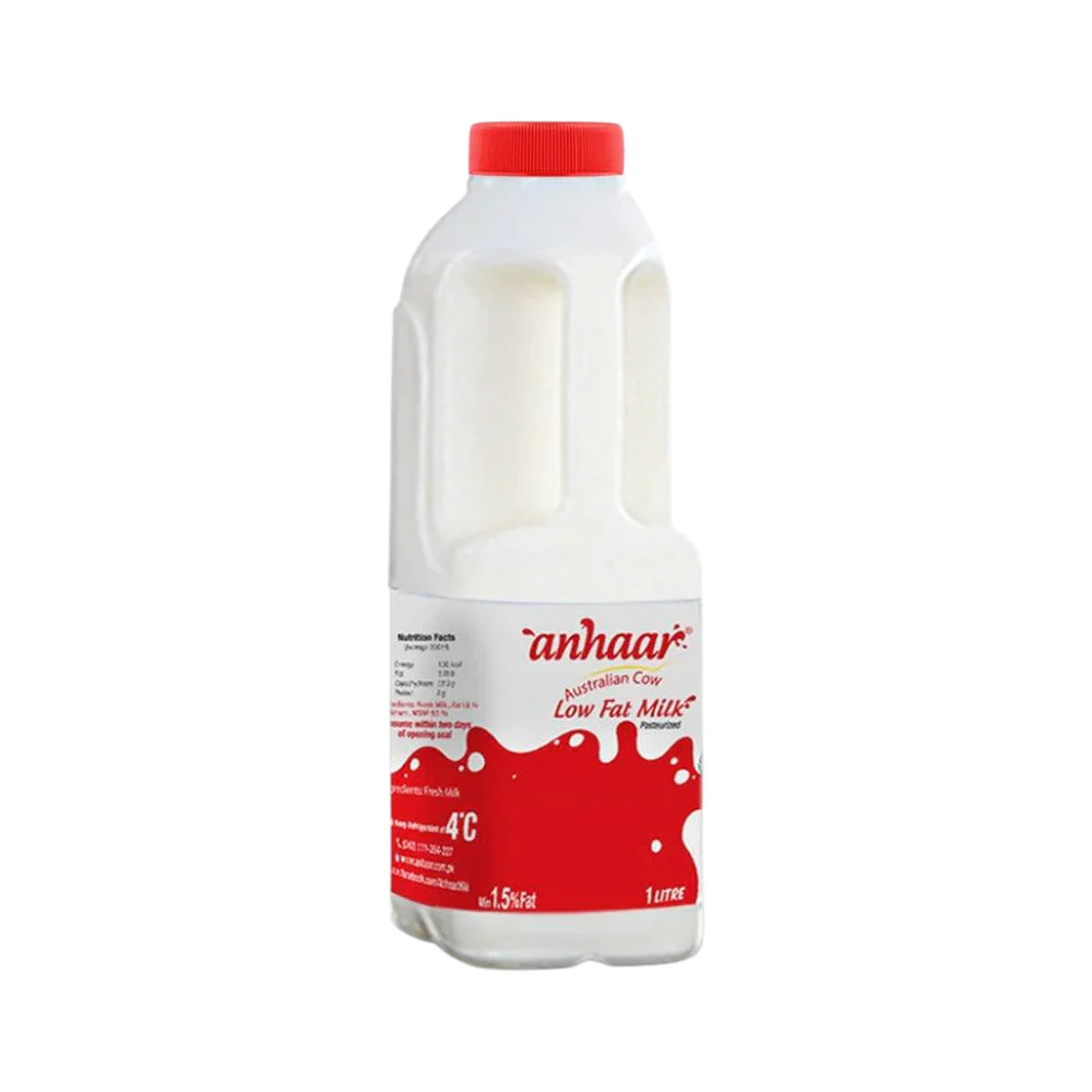 ANHAAR MILK LOW FAT 1 LTR