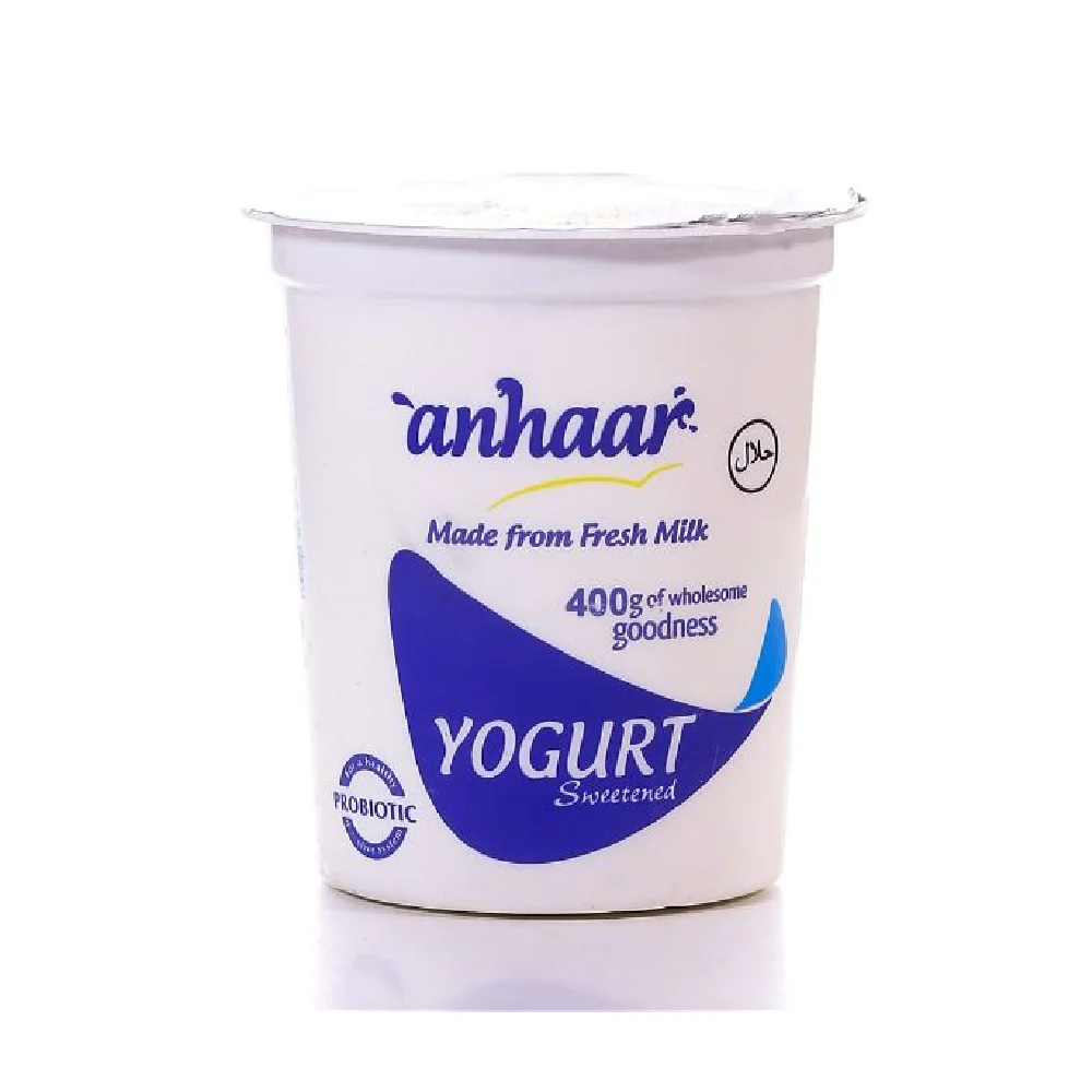 ANHAAR SWEETENED YOGURT 400 GM
