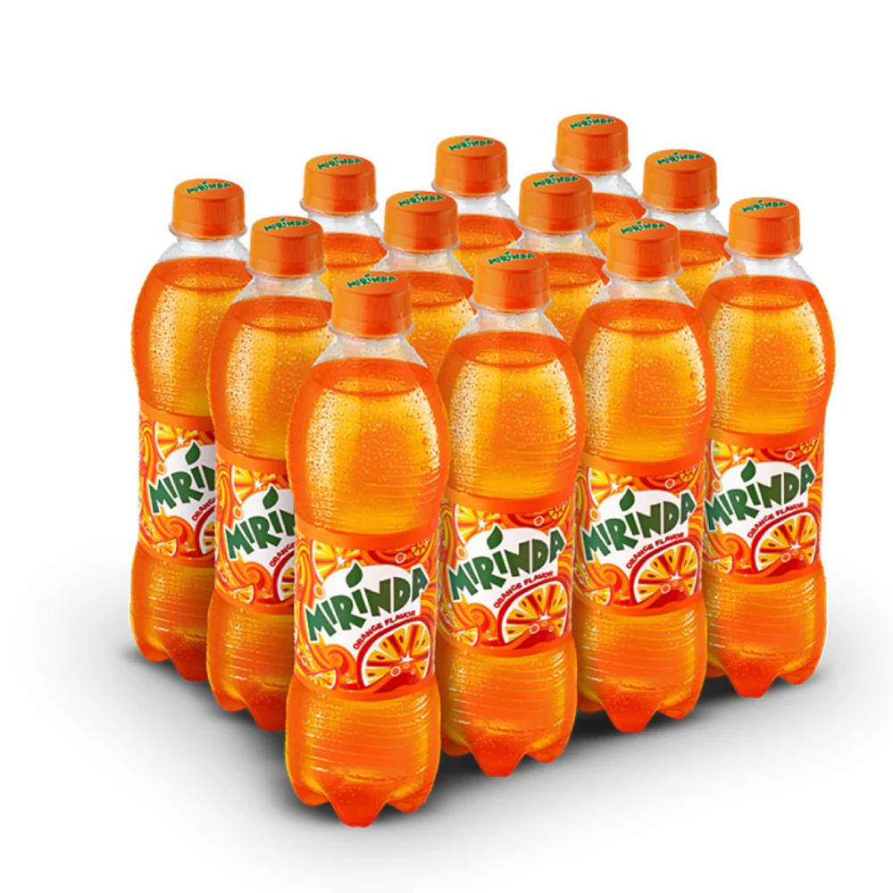 MIRINDA BOTTLE 500 ML-CARTON 500ML x 12