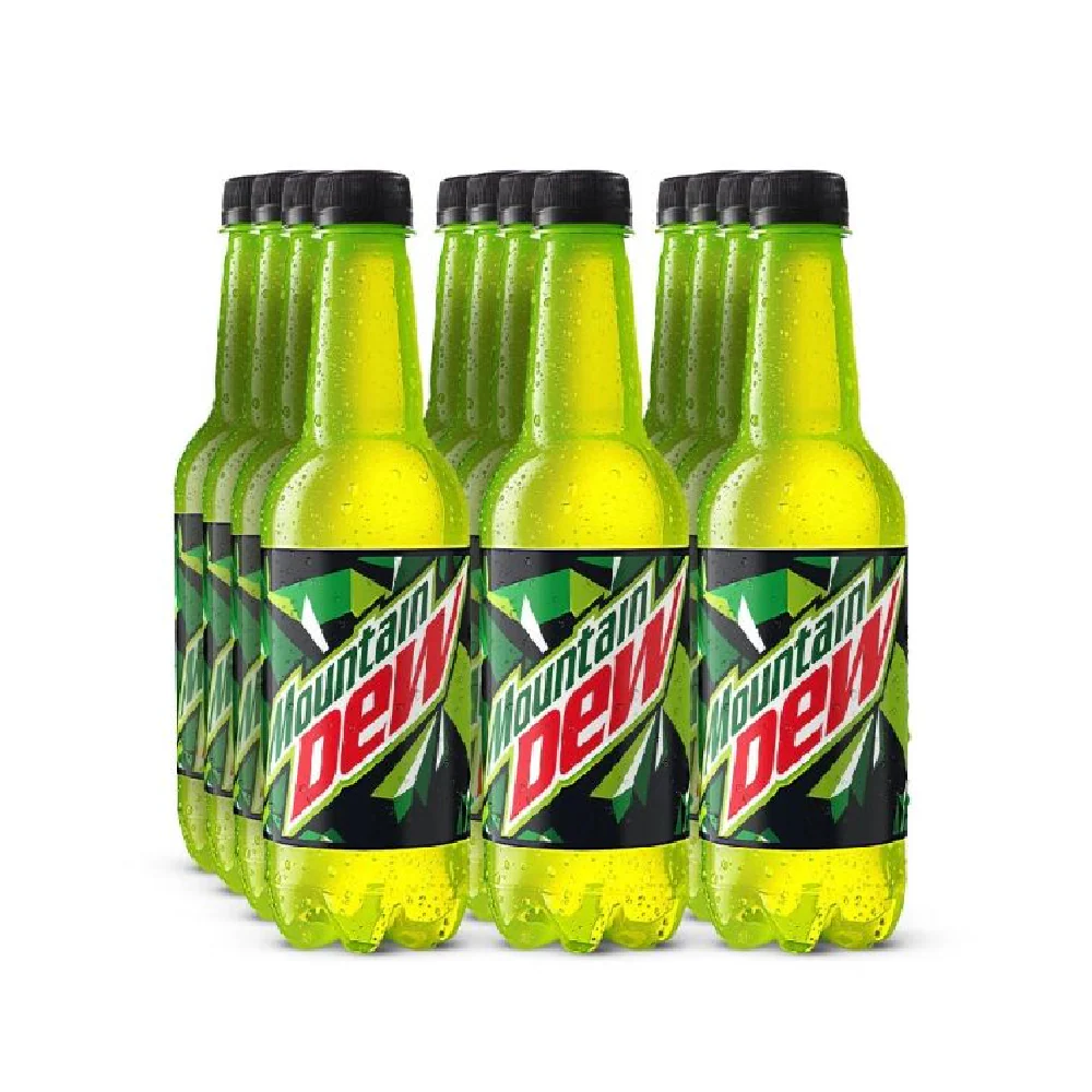 MOUNTAIN DEW BOTTLE 500 ML-CARTON 500ML x 12
