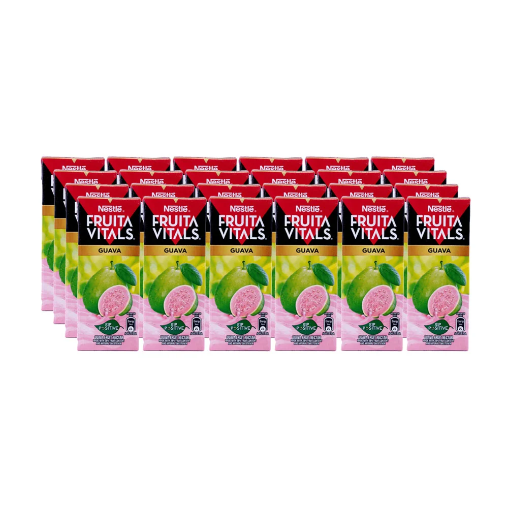 NESTLE JUICE FRUITA VITALS GUAVA NECTAR 200 ML-CARTON