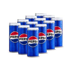 PEPSI CAN SLIM LOCAL 250ML-CARTON 250ML x 12