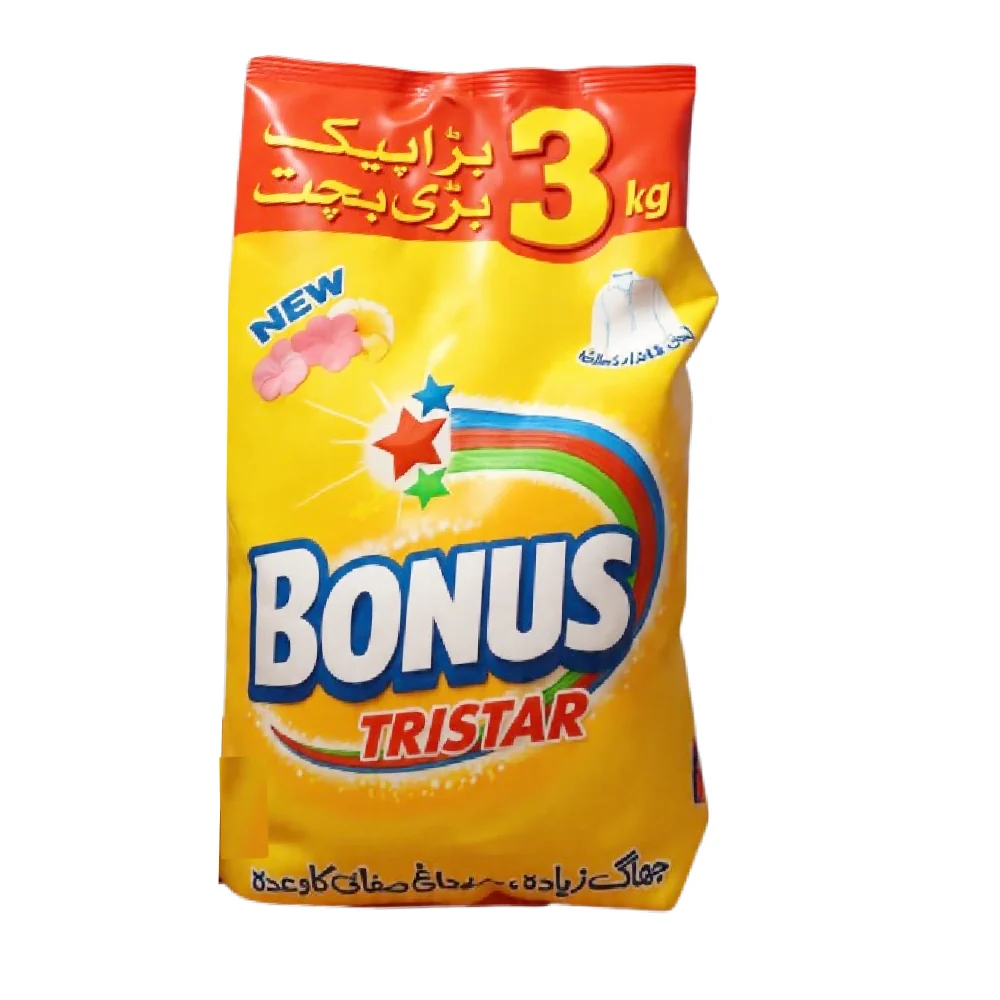 BONUS TRI STAR WASHING POWDER 3KG