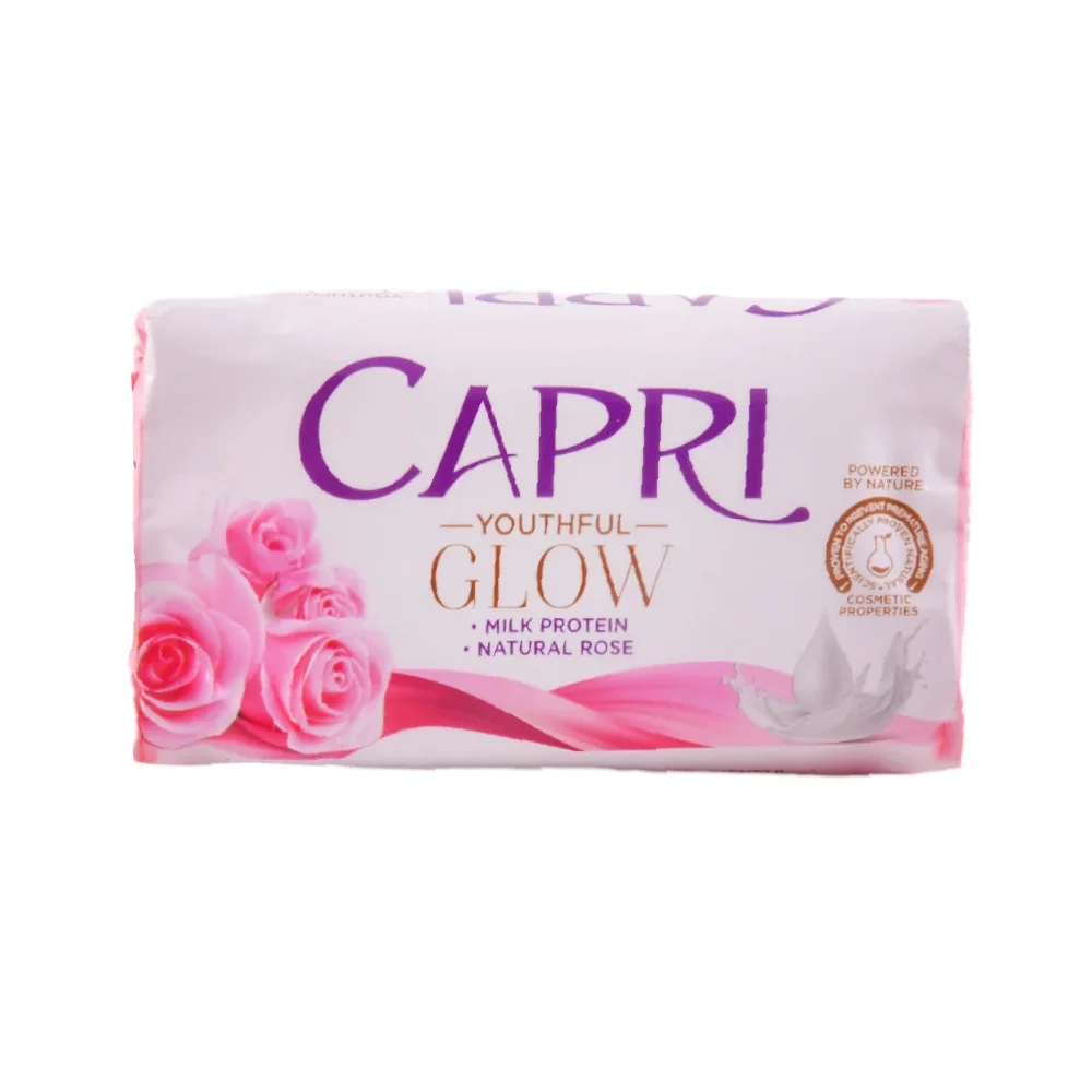 CAPRI SOAP PINK MILK PROTINE & NATURAL ROSE 120 GM