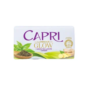 CAPRI SOAP GREEN TEA LEAVES & GINGER 120 GM
