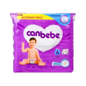 CANBEBE DIAPER COMFORT DRY EXTRA LARGE 6 19PCS 16 KG