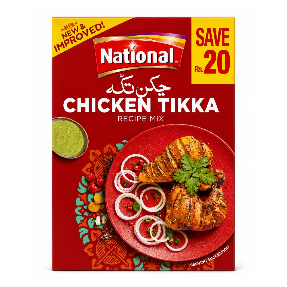 NATIONAL MASALA CHICKEN TIKKA MIX 40 GM