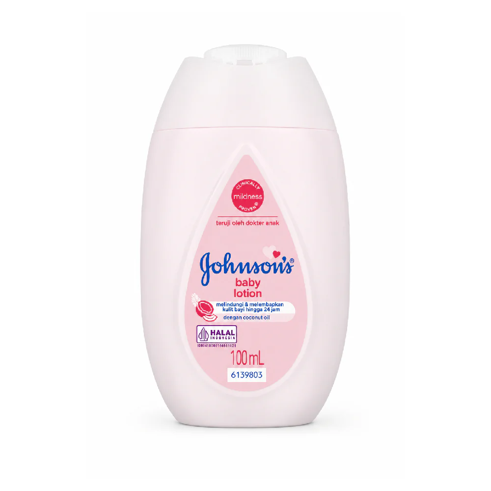JOHNSONS BABY LOTION PINK 100ML