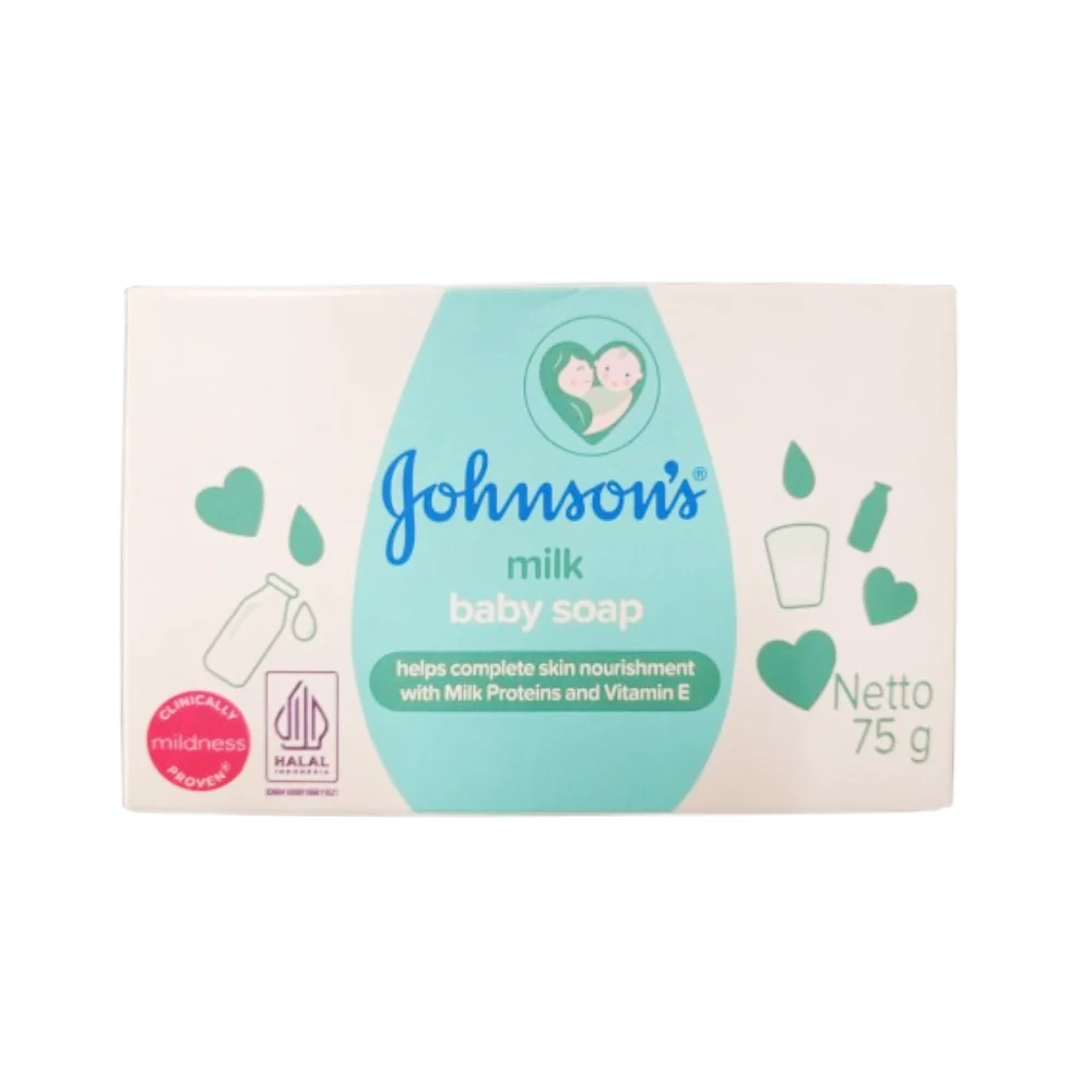 JOHNSONS BABY SOAP MILK 75GM