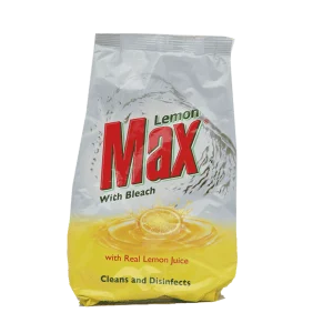 LEMON MAX DISHWASH POWDER WITH BLEACH 790 GM
