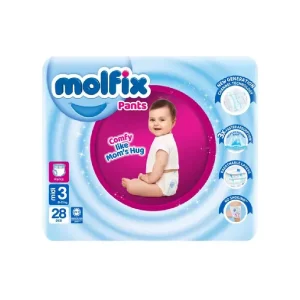 MOLFIX PANTS MIDI NO3 6-11 KG 28 PCS
