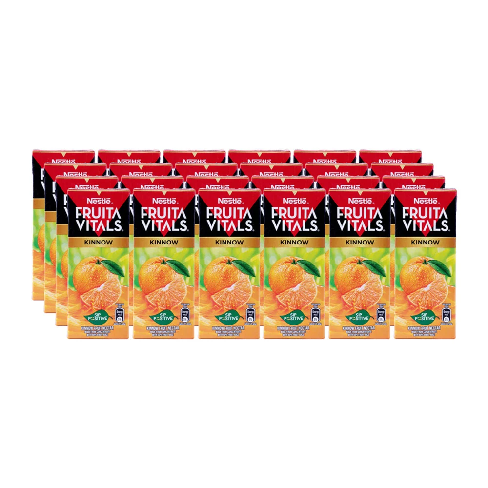 NESTLE JUICE FRUITA VITALS KINNOW NECTAR 200 ML-CARTON 200ML x 24