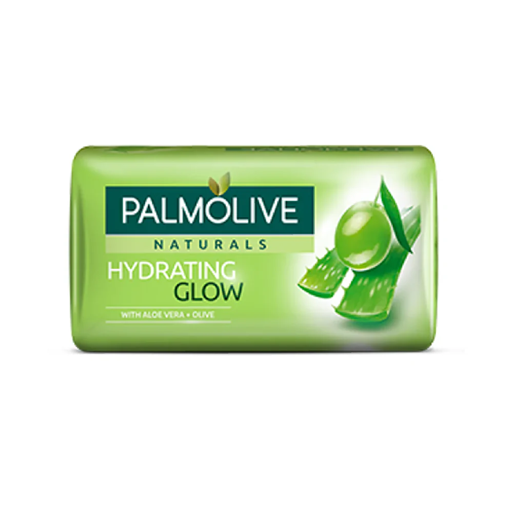PALMOLIVE SOAP HYDRATING GLOW WITH ALOE VERA OLIVE 130 GM