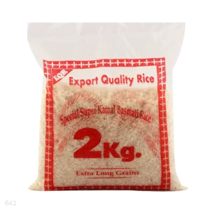 RICE BASMATTI EXPORT QUALITY 2 KG
