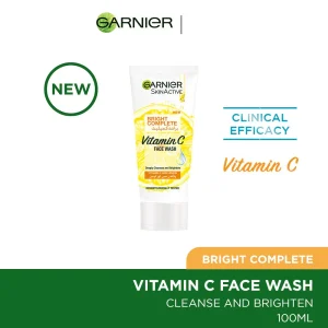 GARNIER LIGHT COMPLETE FACE WASH 100ML